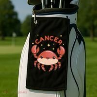 Cancer Crab Zodiac Astrology Birthday Gift Golf Towel thumb 2