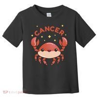Cancer Crab Zodiac Astrology Birthday Gift Toddler T-Shirt thumb 0