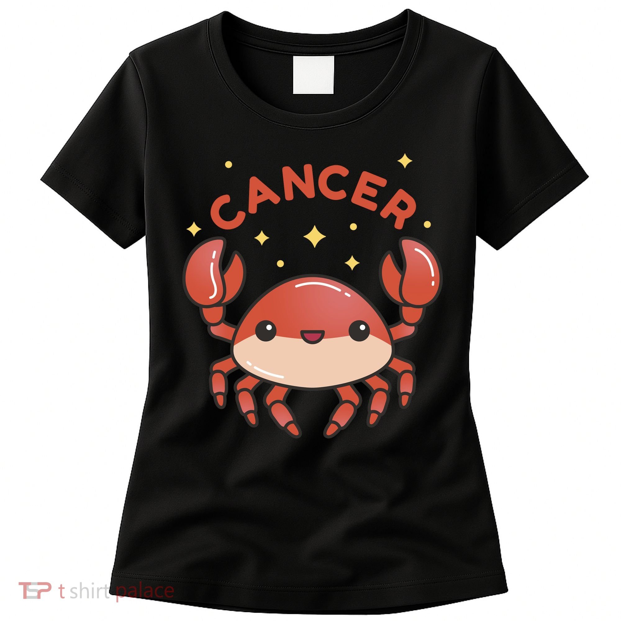 Cancer Crab Zodiac Astrology Birthday Gift Women's T-Shirt