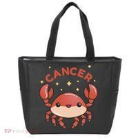 Cancer Crab Zodiac Astrology Birthday Gift Tote Bag thumb 0