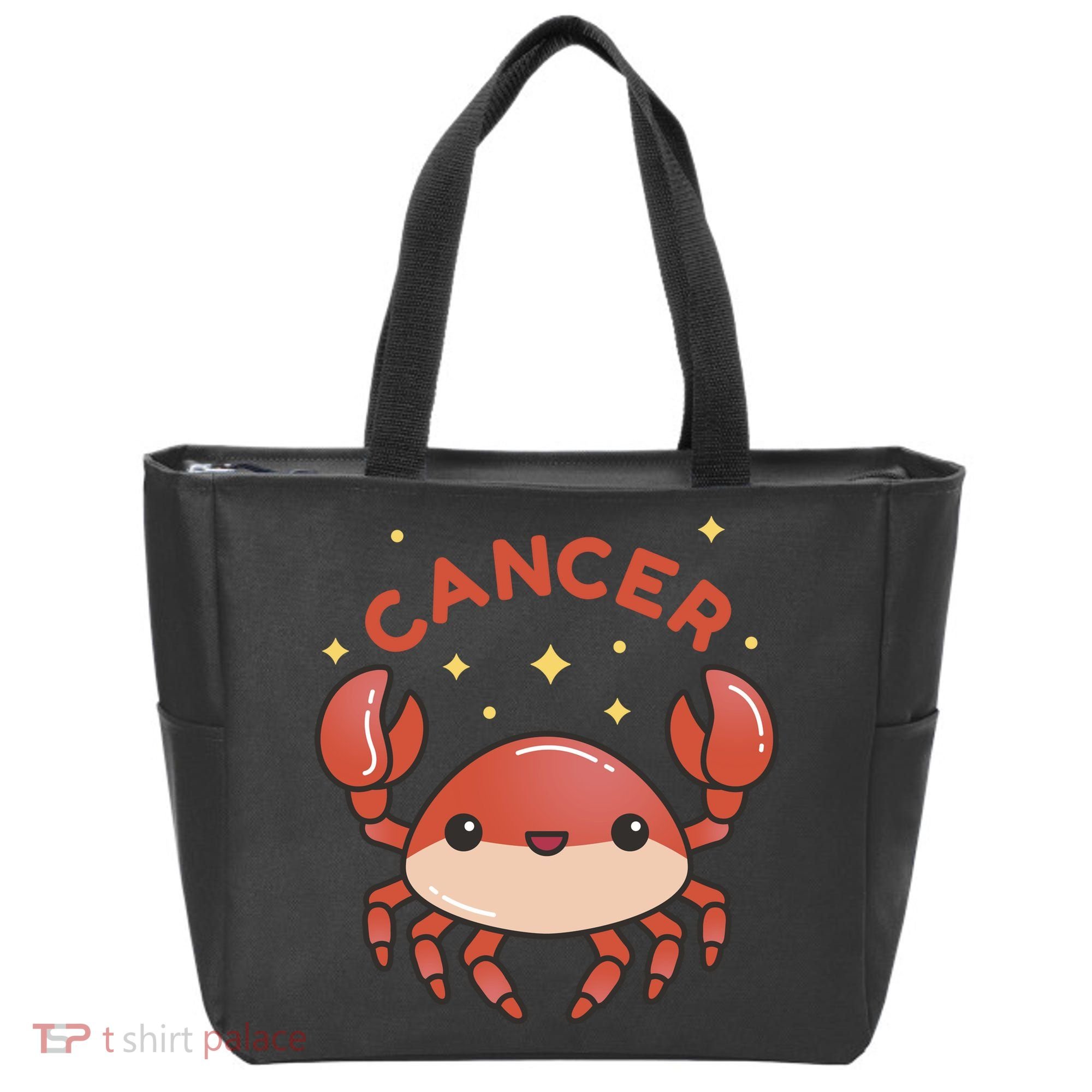 Cancer Crab Zodiac Astrology Birthday Gift Tote Bag