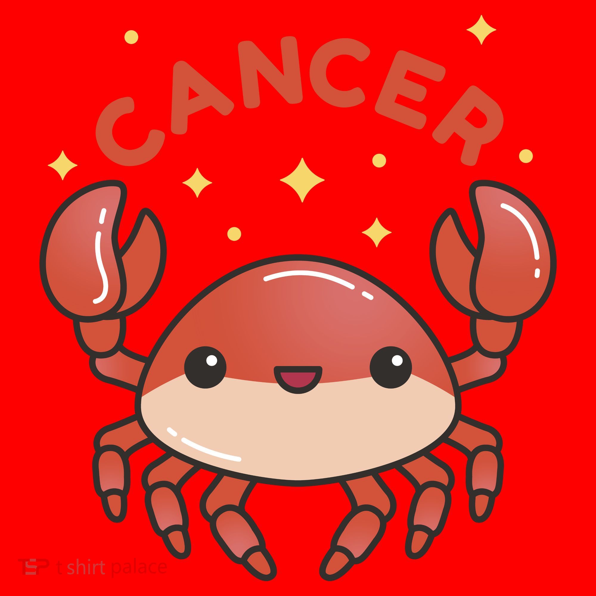 Cancer Crab Zodiac Astrology Birthday Gift Santa Hat