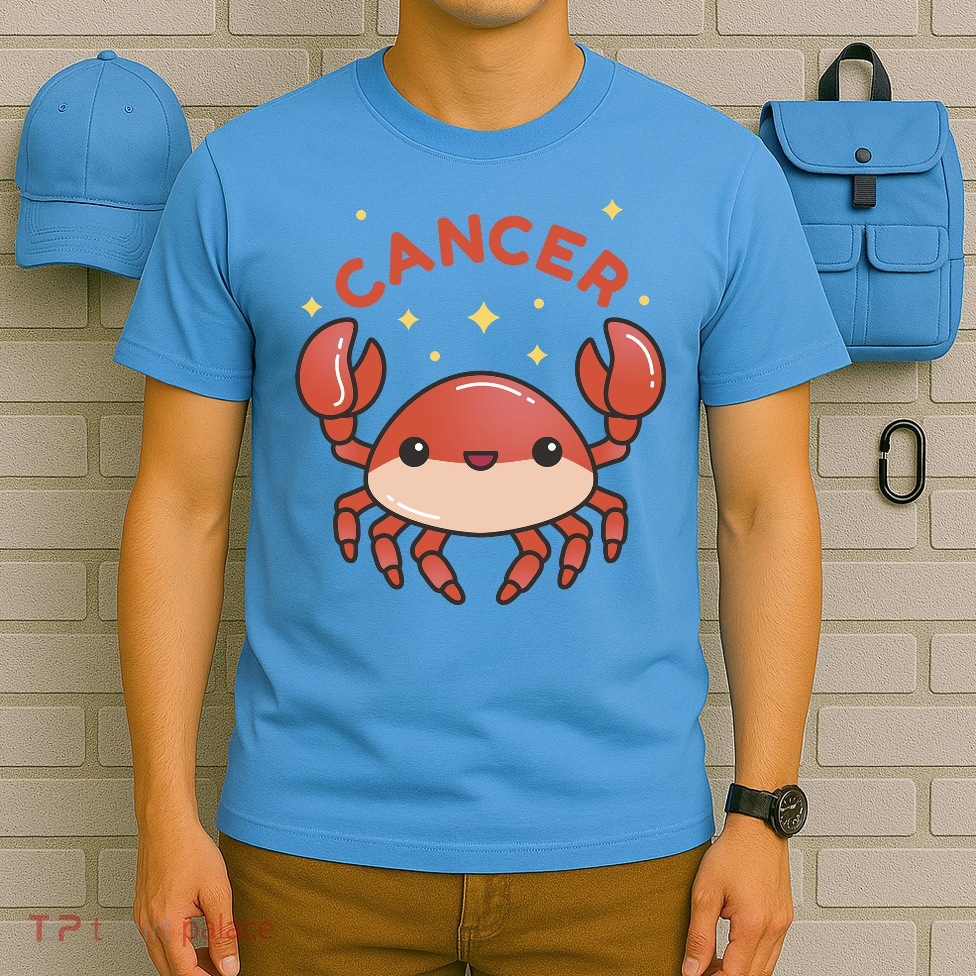 Cancer Crab Zodiac Astrology Birthday Gift T-Shirt