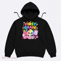 Cute Dumpling 1st First Grade Back To School Hoodie thumb 0