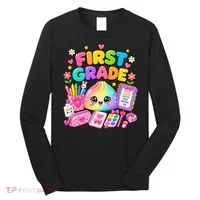 Cute Dumpling 1st First Grade Back To School Long Sleeve Shirt thumb 0