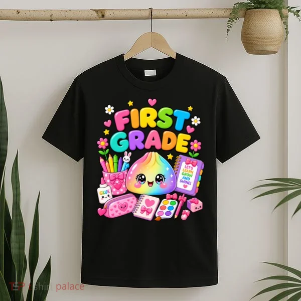 Cute Dumpling 1st First Grade Back To School T-Shirt
