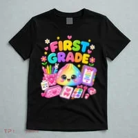 Cute Dumpling 1st First Grade Back To School T-Shirt thumb 5