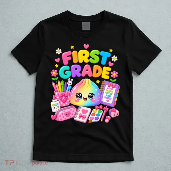 Cute Dumpling 1st First Grade Back To School T-Shirt