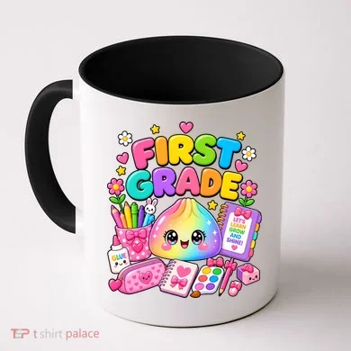 Cute Dumpling 1st First Grade Back To School Coffee Mug