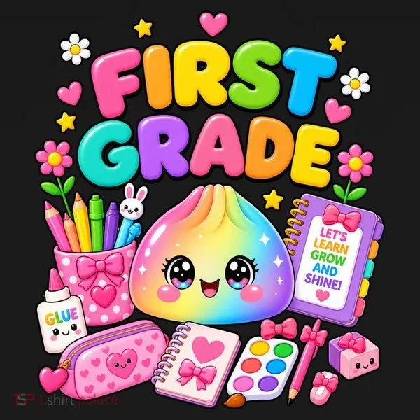 Cute Dumpling 1st First Grade Back To School Ornament