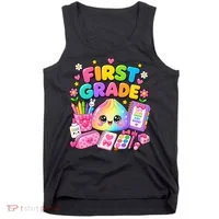 Cute Dumpling 1st First Grade Back To School Tank Top thumb 0