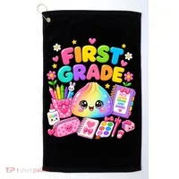 Cute Dumpling 1st First Grade Back To School Golf Towel thumb 0