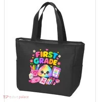 Cute Dumpling 1st First Grade Back To School Tote Bag thumb 3