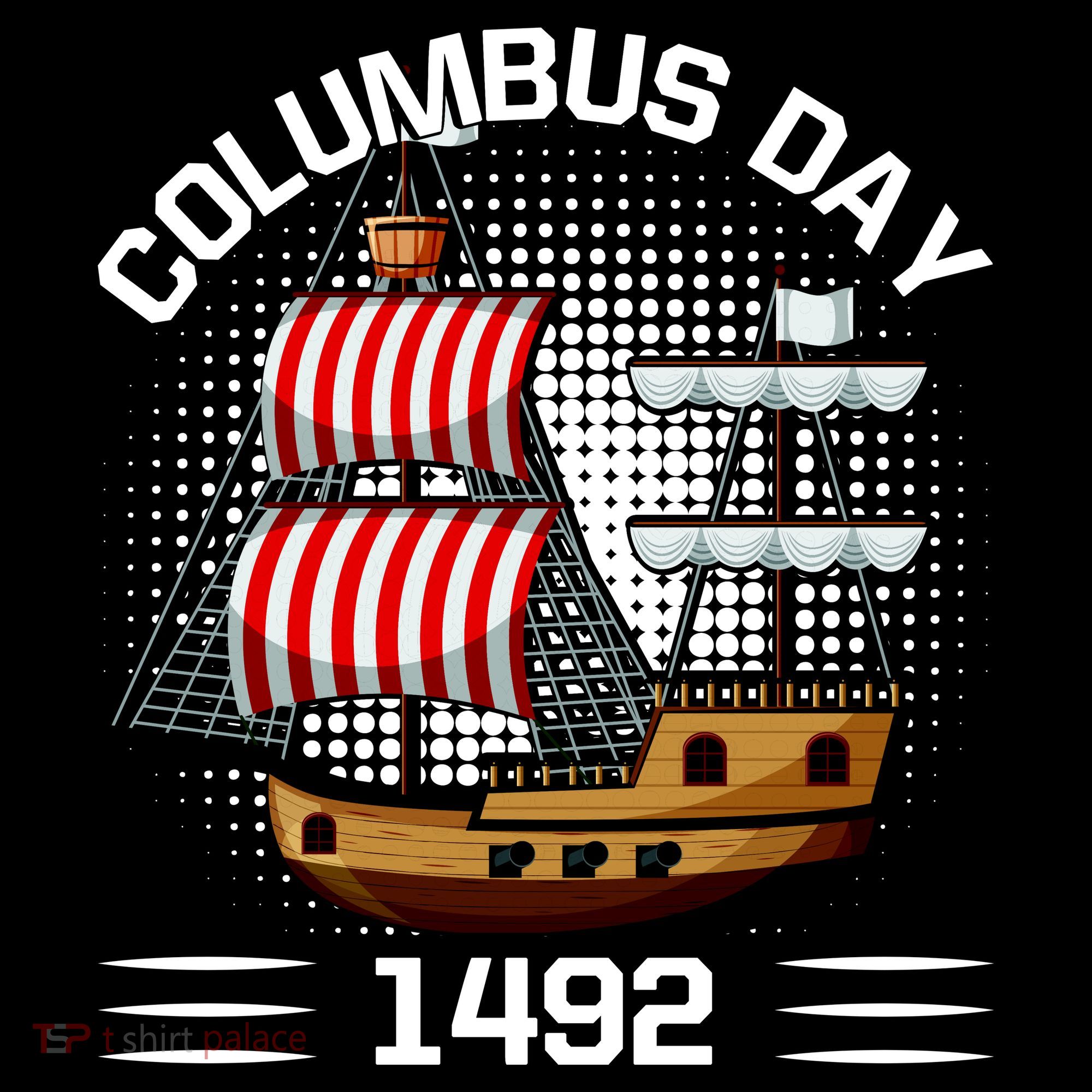 Columbus Day 1492 Backpack