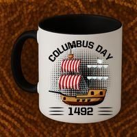 Columbus Day 1492 Coffee Mug thumb 2
