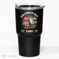 Columbus Day 1492 Tumbler thumb 0