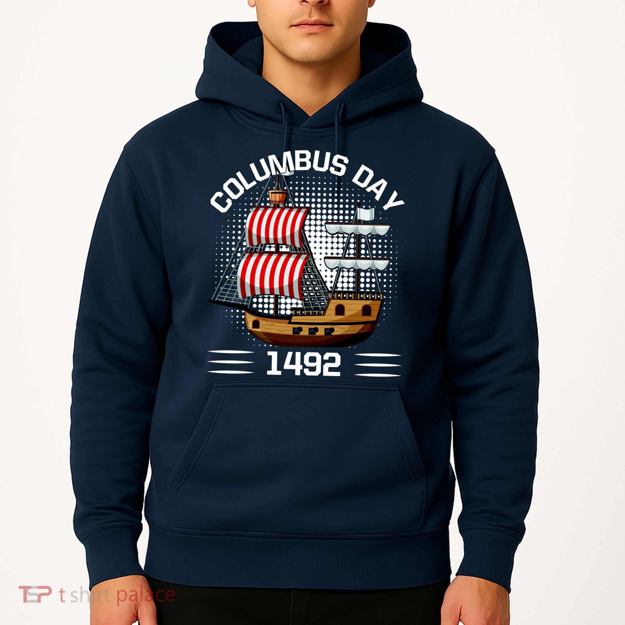 Columbus Day 1492 Hoodie