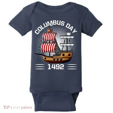 Columbus Day 1492 Baby Bodysuit