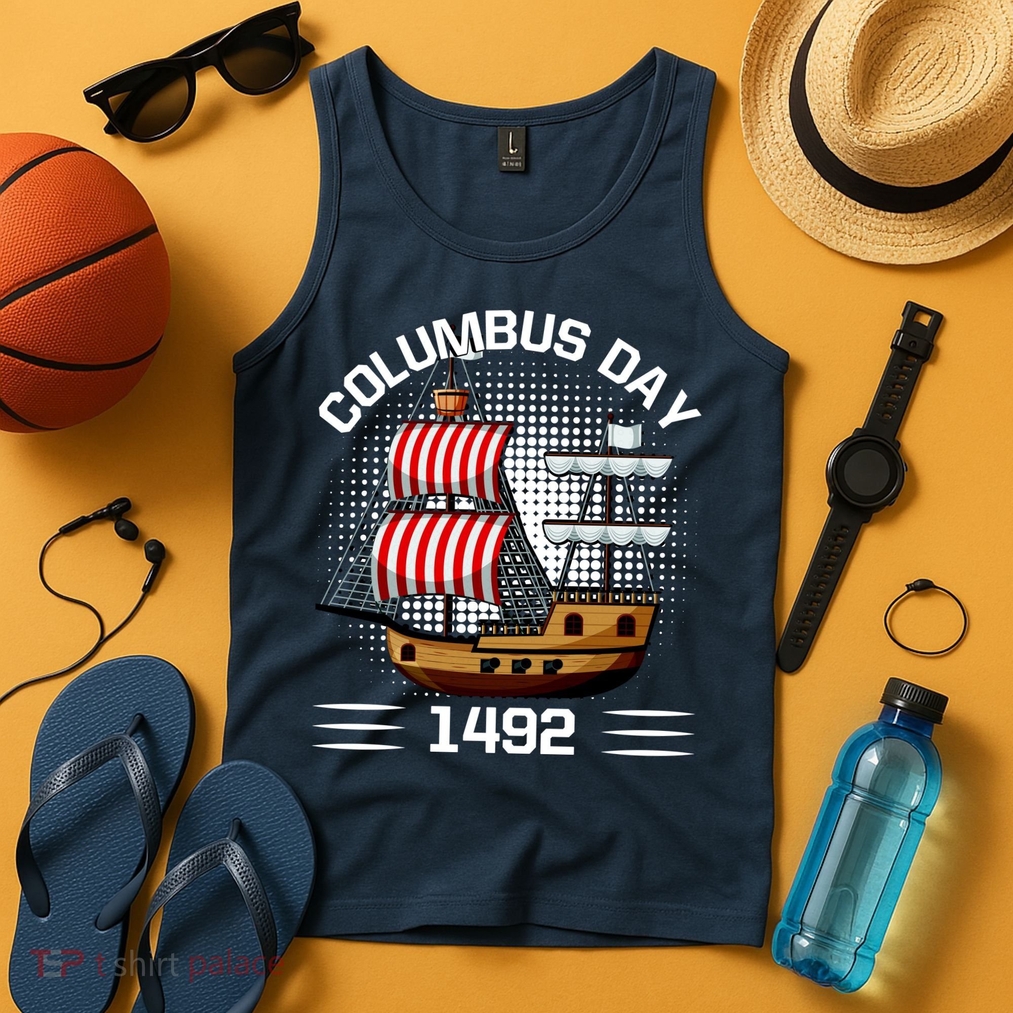 Columbus Day 1492 Tank Top