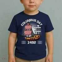 Columbus Day 1492 Toddler T-Shirt thumb 2