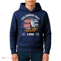 Columbus Day 1492 Kids Hoodie thumb 4