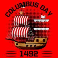 Columbus Day 1492 Santa Hat thumb 1