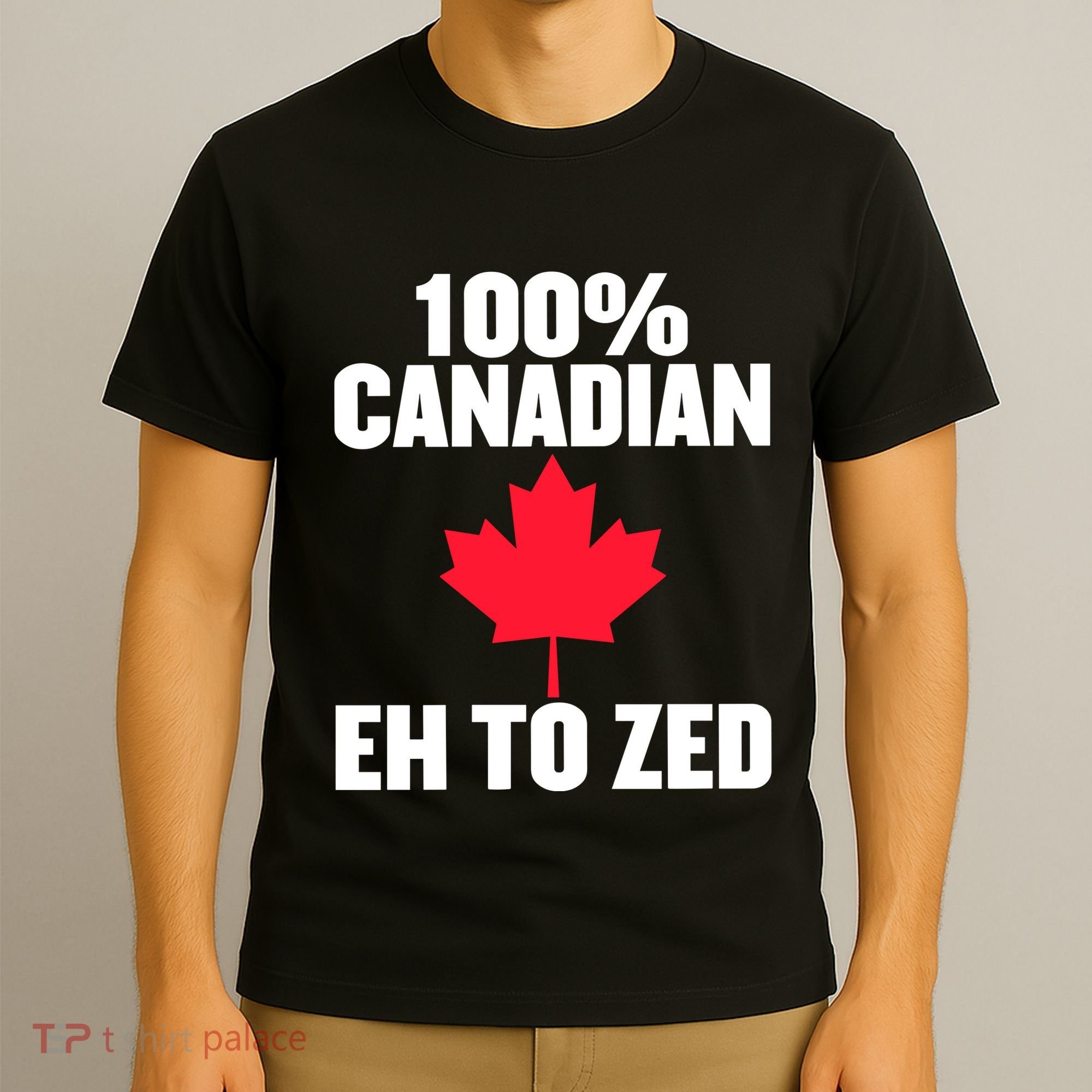 Canada Day 100% Canadian Eh To Zed T-Shirt