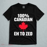 Canada Day 100% Canadian Eh To Zed T-Shirt thumb 5