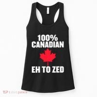 Canada Day 100% Canadian Eh To Zed Women's Tank Top thumb 0