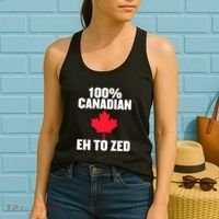 Canada Day 100% Canadian Eh To Zed Women's Tank Top thumb 2