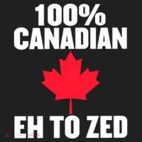 Canada Day 100% Canadian Eh To Zed Golf Towel thumb 3