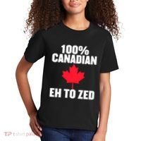 Canada Day 100% Canadian Eh To Zed Kids T-Shirt thumb 2