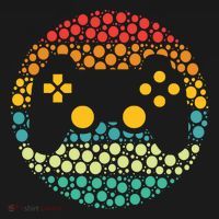 Controller Dot 15th September Boy Girl Dot Day USA-Made Doggie Bandana thumb 2