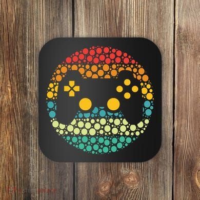 Controller Dot 15th September Boy Girl Dot Day Coaster