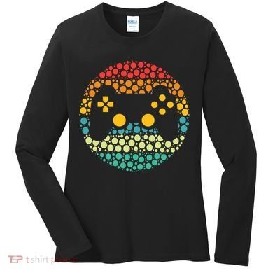 Controller Dot 15th September Boy Girl Dot Day Women's Long Sleeve Shirt