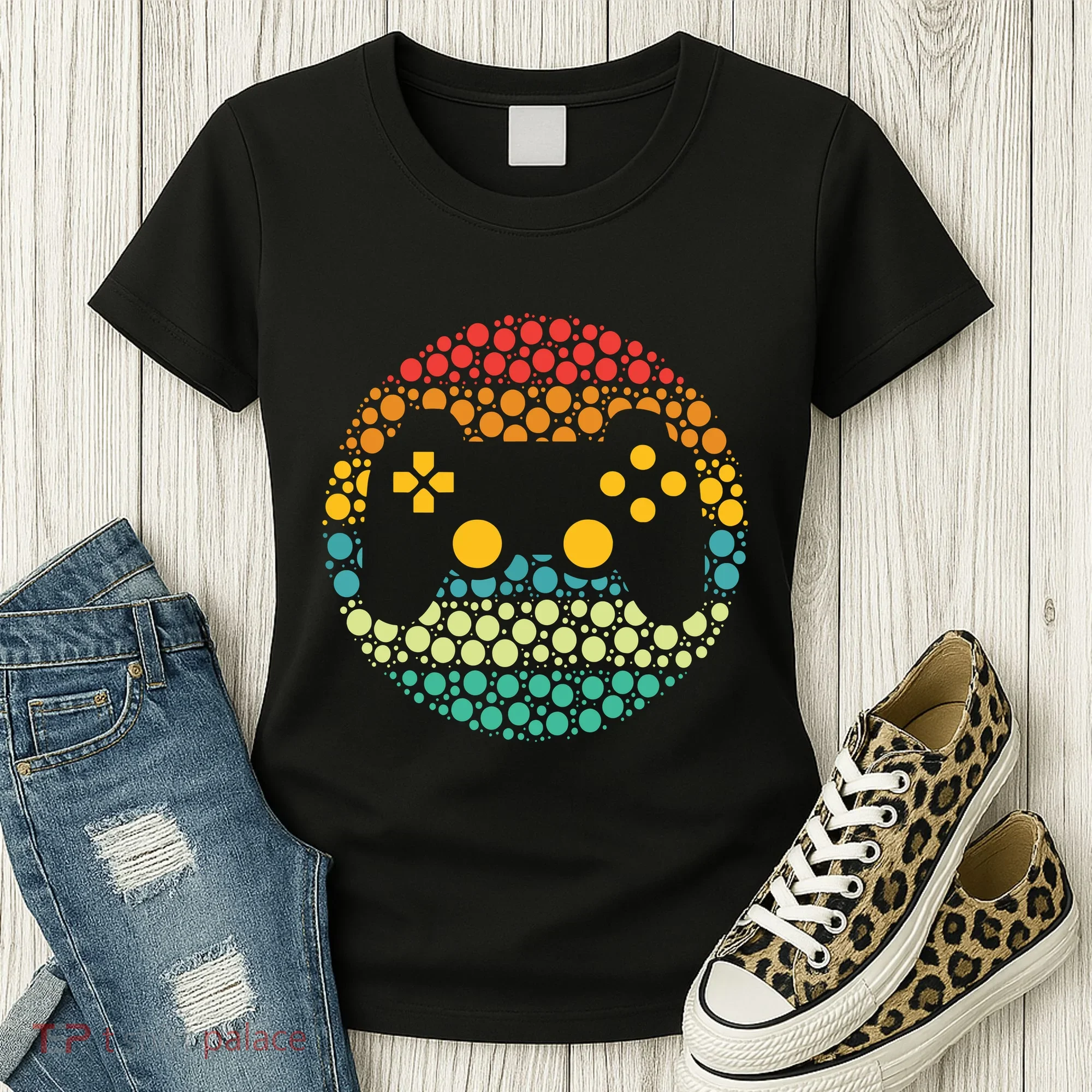 Controller Dot 15th September Boy Girl Dot Day Women's T-Shirt