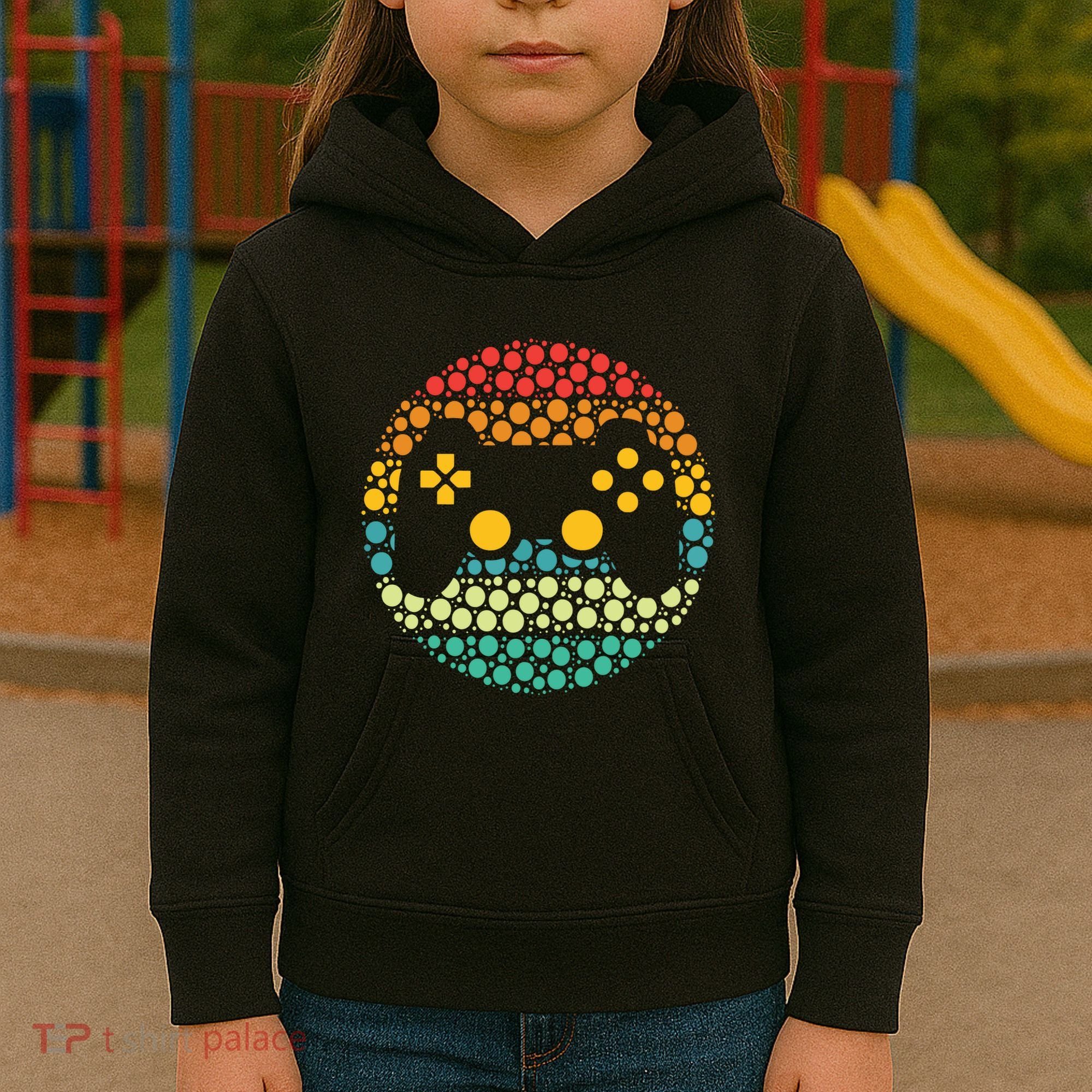 Controller Dot 15th September Boy Girl Dot Day Kids Hoodie