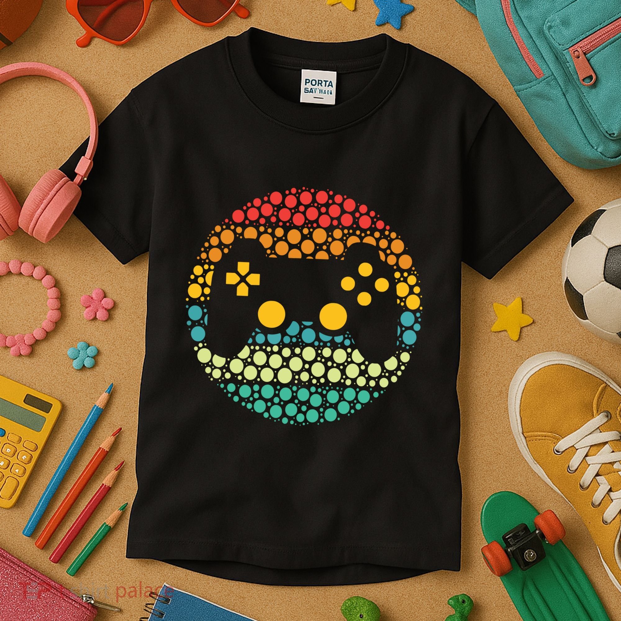 Controller Dot 15th September Boy Girl Dot Day Kids T-Shirt
