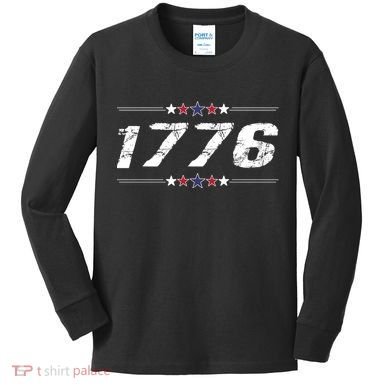 Constitution Day 1776 We The People Kids Long Sleeve Shirt