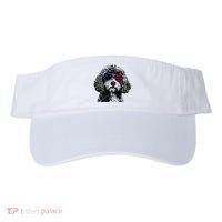 Cavapoo Dog 4th July America Usa Flag Visor thumb 0