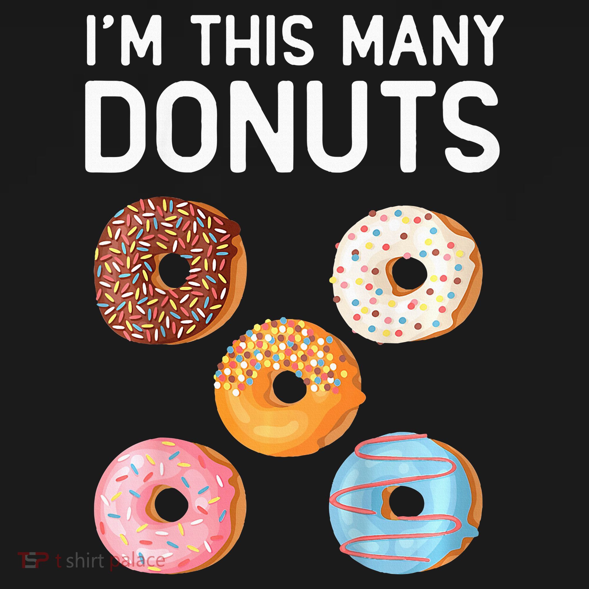 Cute Donut 5th Birthday Im This Many Donuts 5year Old Mousepad