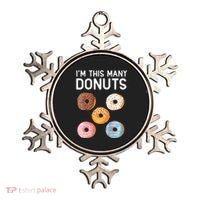 Cute Donut 5th Birthday Im This Many Donuts 5year Old Ornament thumb 0