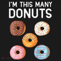 Cute Donut 5th Birthday Im This Many Donuts 5year Old Kids Sweatshirt thumb 2