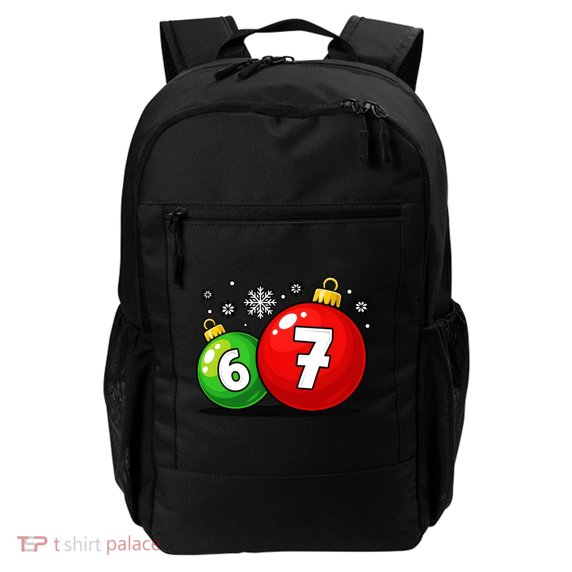 Christmas Decoration 6-7 Six Seven 67 Meme Gen Alpha Slang Backpack