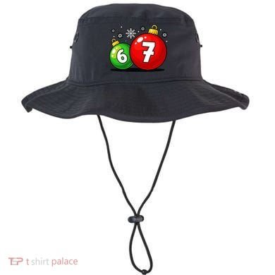 Christmas Decoration 6-7 Six Seven 67 Meme Gen Alpha Slang Bucket Hat