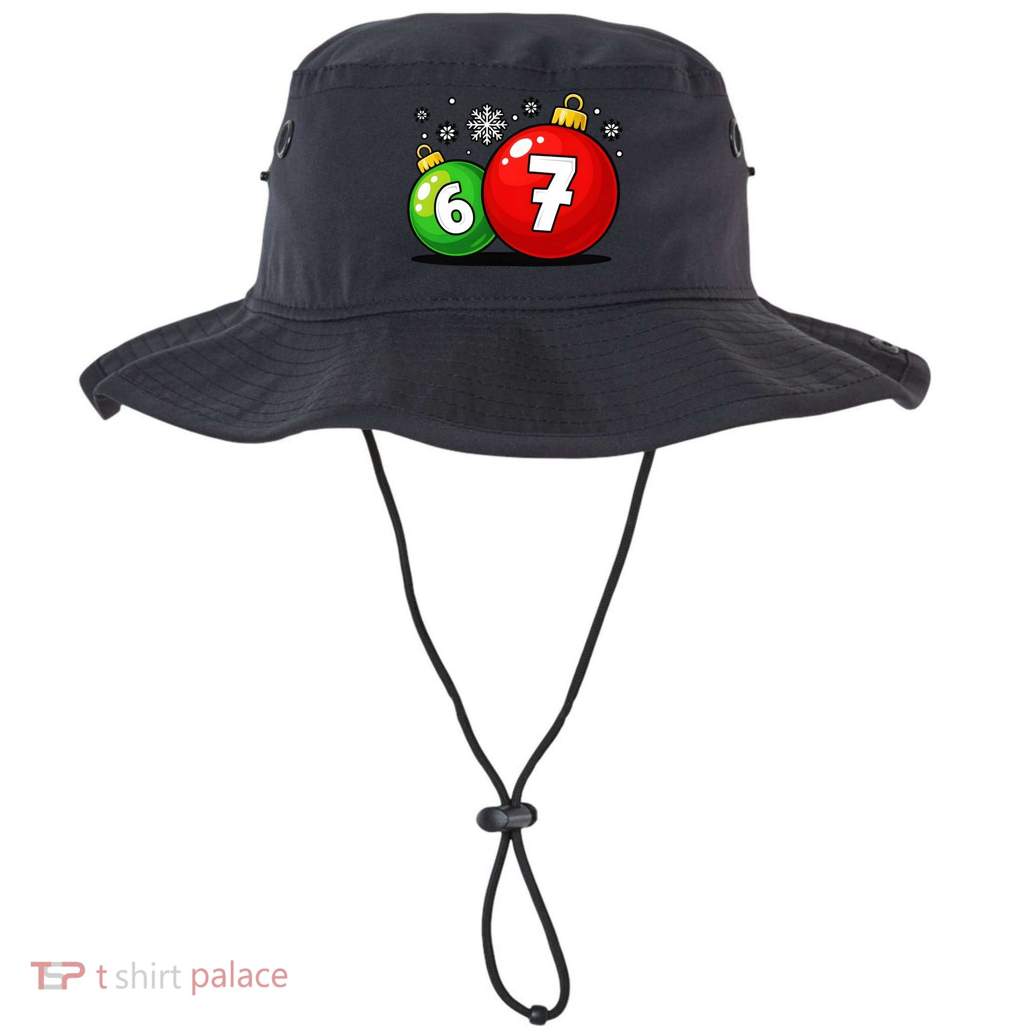 Christmas Decoration 6-7 Six Seven 67 Meme Gen Alpha Slang Bucket Hat