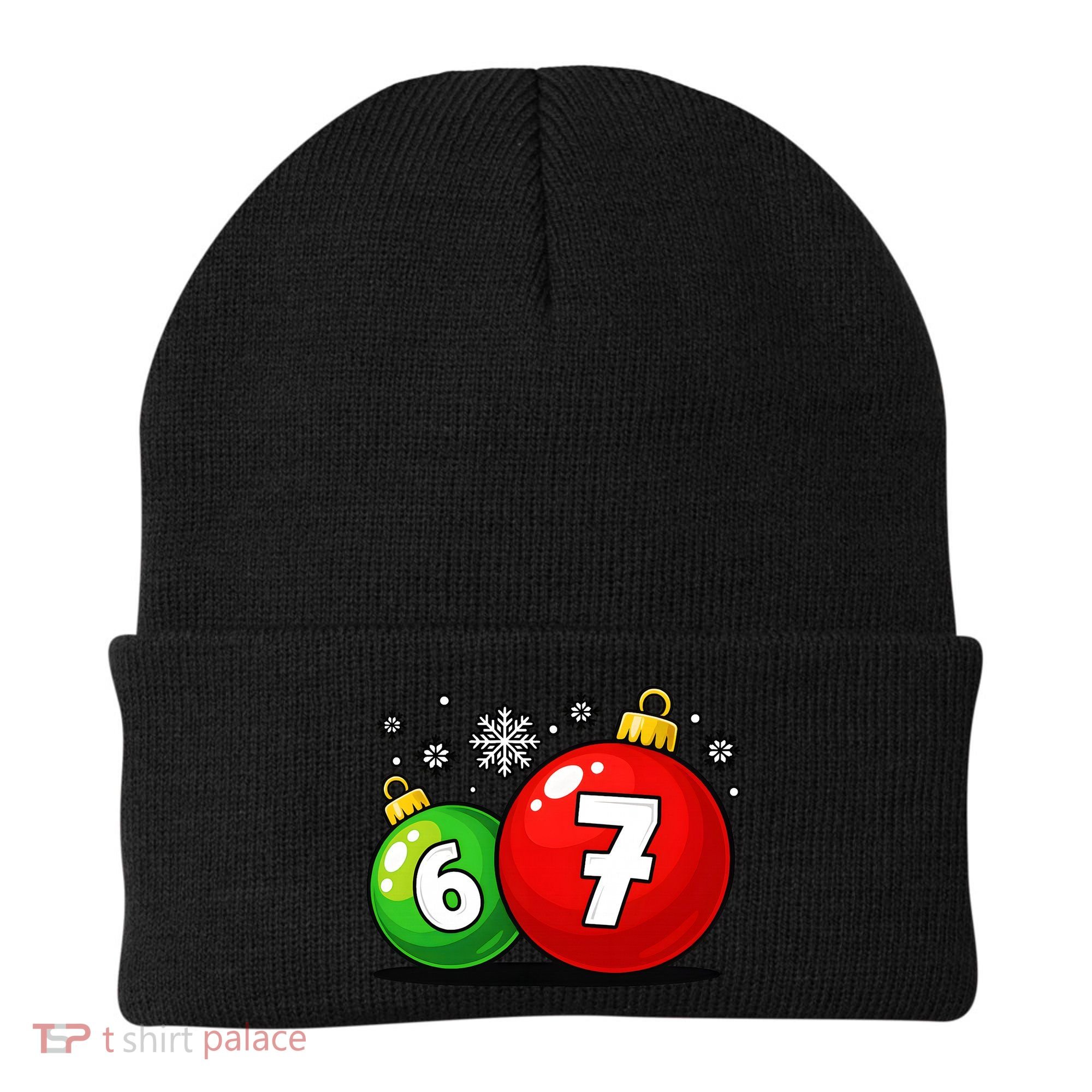Christmas Decoration 6-7 Six Seven 67 Meme Gen Alpha Slang Beanie