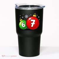 Christmas Decoration 6-7 Six Seven 67 Meme Gen Alpha Slang Tumbler thumb 0