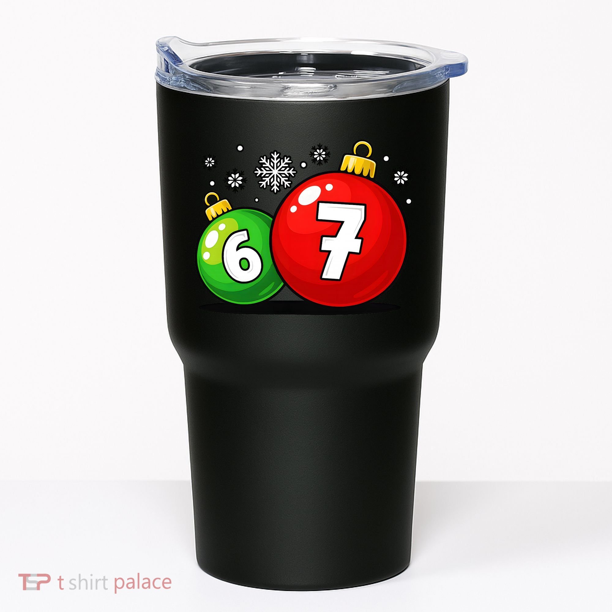Christmas Decoration 6-7 Six Seven 67 Meme Gen Alpha Slang Tumbler