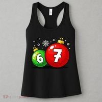 Christmas Decoration 6-7 Six Seven 67 Meme Gen Alpha Slang Women's Tank Top thumb 3
